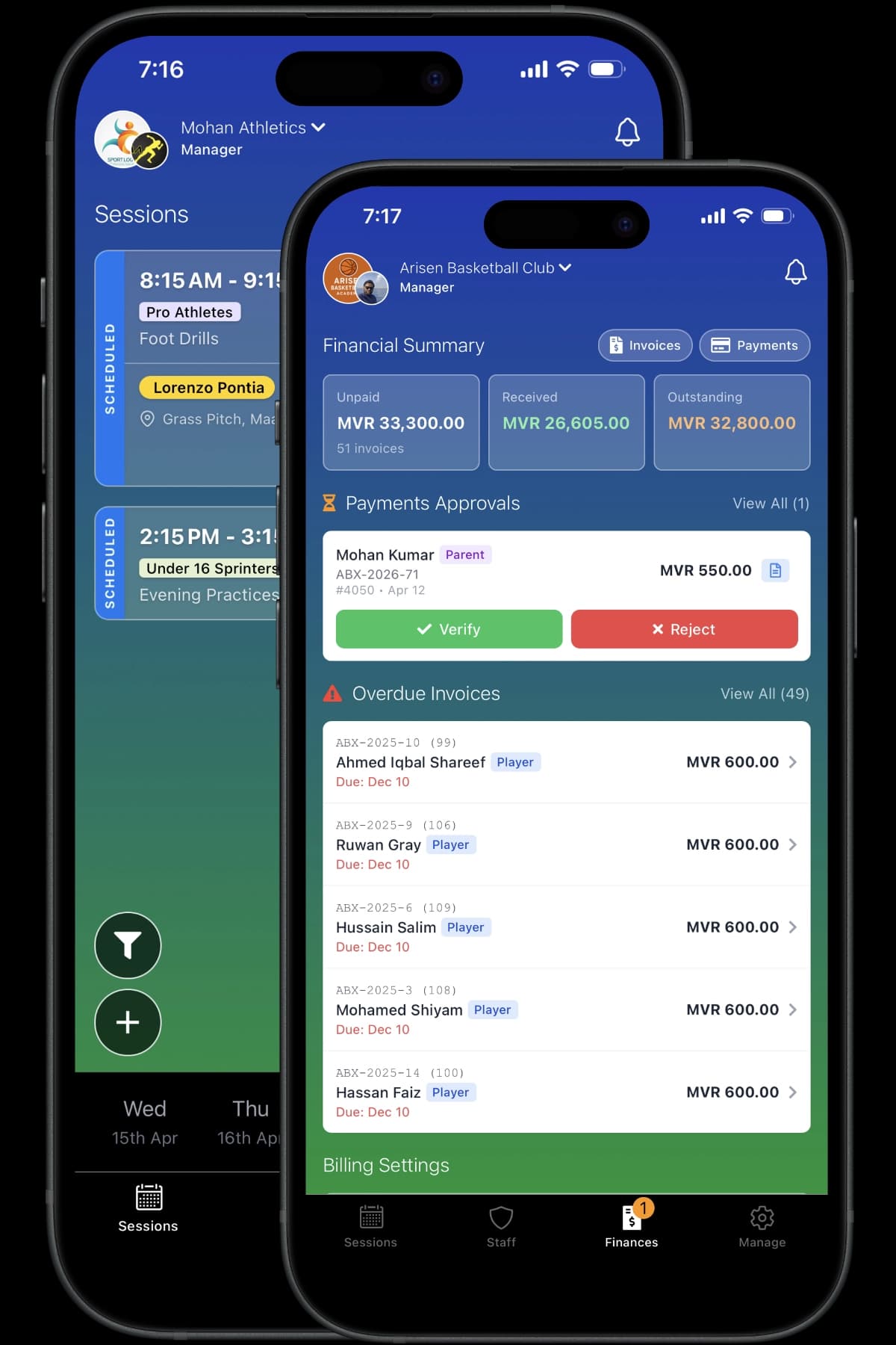 Academy Pro apps preview